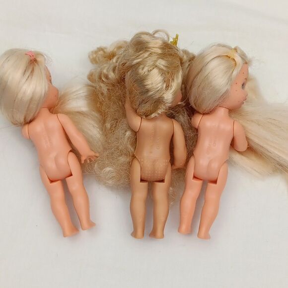 Mattel Barbie 2 Chicken Pox Kelly - Princess & Pauper Kelly No Clothes Vintage - Picture 6 of 13